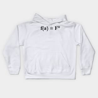 FAFO Math Equation Kids Hoodie